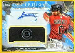 Andres Gimenez [Blue Buttons] #IAP-AG Baseball Cards 2023 Topps Inception Autograph Patch Prices
