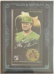 Shea Langeliers [X Gold Ink] #MA-SL Baseball Cards 2023 Topps Allen & Ginter Mini Framed Autographs Prices