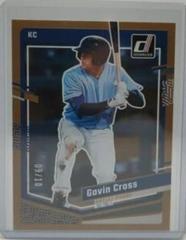 Gavin Cross [Artist Proof] Baseball Cards 2023 Panini Donruss Prices