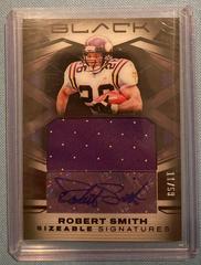 Robert Smith Football Cards 2022 Panini Black Sizeable Signatures Jersey Prices