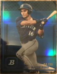 Harry Ford [Blue] Baseball Cards 2022 Bowman Heritage Chrome Prospects Prices