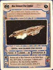 Mon Calamari Star Cruiser Star Wars CCG Second Anthology Prices