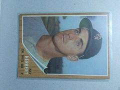 Ray Herbert #8 Baseball Cards 1962 Topps Prices