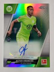 Aster Vranckx Soccer Cards 2021 Topps Chrome Bundesliga Autographs Prices