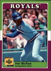 Hal McRae #30 Baseball Cards 2001 Upper Deck Decade 1970's Prices
