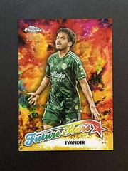 Evander [Gold] #FS-10 Soccer Cards 2023 Topps Chrome MLS Future Stars Prices