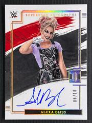 Alexa Bliss [Holo Gold] Wrestling Cards 2022 Panini Impeccable WWE Superstar Autographs Prices