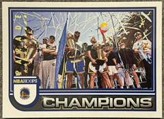 Golden State Warriors #100 Basketball Cards 2022 Panini Hoops Road to the Finals Prices