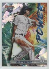 Riley Greene [Atomic Refractor] #PP-RG Baseball Cards 2019 Bowman's Best Power Producers Prices