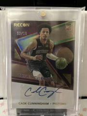 Cade Cunningham [Gold] Basketball Cards 2021 Panini Recon True Potential Signatures Prices