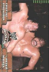 Jay Strongbow vs. Peter Maivia Wrestling Cards 2008 Topps WWE Ultimate Rivals Prices