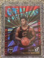 Darius Garland [Red Laser] Basketball Cards 2019 Panini Donruss Great X-Pectations Prices