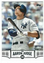 Aaron Judge #AJ-28 Baseball Cards 2018 Topps Aaron Judge Highlights Prices