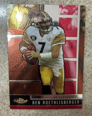 Ben Roethlisberger [Red Refractor] #5 Football Cards 2008 Topps Finest Prices