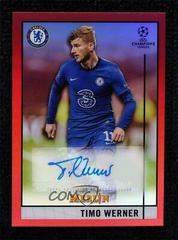 Timo Werner #BCA-TW Soccer Cards 2020 Topps Merlin Chrome UEFA Champions League Autographs Prices