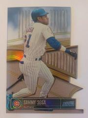 Sammy Sosa [Illuminator] #T8A Baseball Cards 1999 Stadium Club Triumvirate Prices