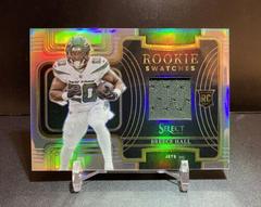 Breece Hall #RSW-11 Football Cards 2022 Panini Select Rookie Swatches Prices