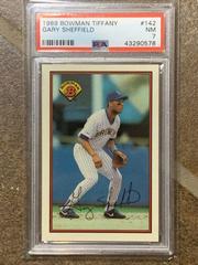 Gary Sheffield #142 Baseball Cards 1989 Bowman Tiffany Prices