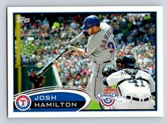 Josh Hamilton #116 Baseball Cards 2012 Topps Opening Day Prices