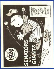 Senators VS Giants [1924] #21 Baseball Cards 1967 Laughlin World Series Prices