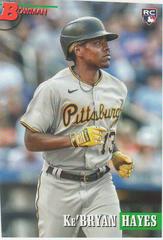 Ke'Bryan Hayes [SP Image Swap Variation] #6 Baseball Cards 2021 Bowman Heritage Prices