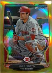 Joey Votto [Gold Refractor] #15 Baseball Cards 2013 Bowman Chrome Prices