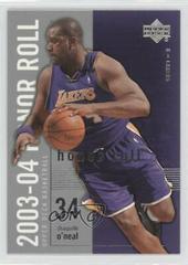 Shaquille O'Neal Basketball Cards 2003 Upper Deck Honor Roll Prices