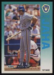 John Jaha #U-35 Baseball Cards 1992 Fleer Update Prices