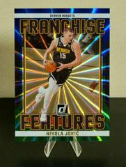 Nikola Jokic [Blue Green] #16 Basketball Cards 2023 Panini Donruss Franchise Features Prices