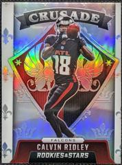 Calvin Ridley [Silver] #CR10 Football Cards 2021 Panini Rookies and Stars Crusade Prices