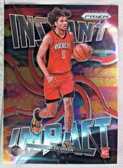 Jalen Green [Green Prizm] Basketball Cards 2021 Panini Prizm Instant Impact Prices