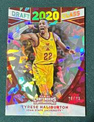 Tyrese Haliburton [Gold Cracked Ice] #1 Basketball Cards 2020 Panini Contenders Draft Picks Draft Class Prices