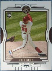 Alec Bohm [Red] #2 Baseball Cards 2021 Panini Chronicles Legacy Prices