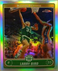Larry Bird [Refractor] Basketball Cards 2006 Topps Chrome Prices