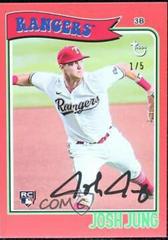 Josh Jung [Red] #26 Baseball Cards 2023 Topps Brooklyn Collection Prices