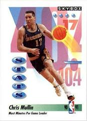 Chris Mullin Basketball Cards 1991 Skybox Prices