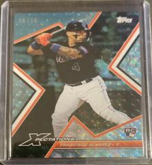 Francisco Alvarez [Cyber Cyan] #3 Baseball Cards 2023 Topps Xpectations Prices