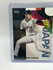 Roki Sasaki Baseball Cards 2023 Topps Japan Edition WBC Japanese National Team Prices