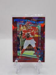 Patrick Mahomes II [Cubic] #PRD-4 Football Cards 2022 Panini Donruss Production Line Prices