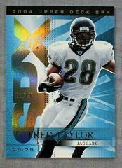 Fred Taylor #45 Football Cards 2004 Spx Prices