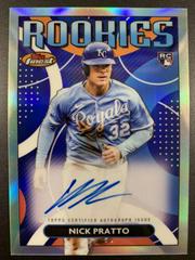 Nick Pratto Baseball Cards 2023 Topps Finest Rookies Design Variation Autographs Prices