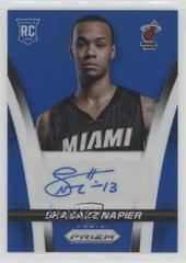 Shabazz Napier [Purple Prizm] Basketball Cards 2014 Panini Prizm Rookie Autographs Blue Prices