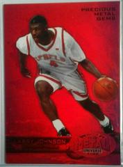 Larry Johnson [Precious Gems] Basketball Cards 1997 Metal Universe Championship Prices