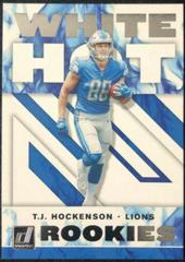 T.J. Hockenson Football Cards 2019 Donruss White Hot Rookies Prices
