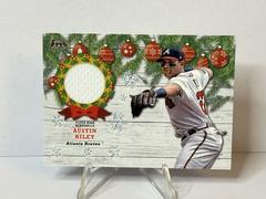 Austin Riley [Blue Metallic] #WRC-AR Baseball Cards 2022 Topps Holiday Relics Prices