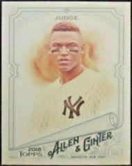 Aaron Judge [Mini] #7 Baseball Cards 2018 Topps Allen & Ginter Prices