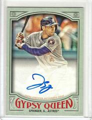 George Springer [Green] #GQA-GS Baseball Cards 2016 Topps Gypsy Queen Autographs Prices