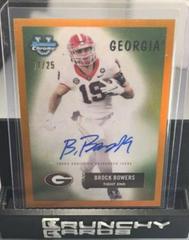 Brock Bowers [Orange] #55B-BB Football Cards 2023 Bowman Chrome University 1955 Autographs Prices