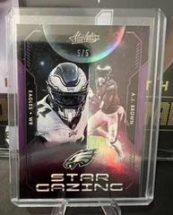 A. J. Brown [Spectrum Purple] #SG-14 Football Cards 2023 Panini Absolute Star Gazing Prices