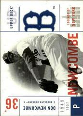 Don Newcombe #4 Baseball Cards 2001 Upper Deck Legends of NY Prices